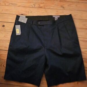 Classic Navy Men's Flat Front Shorts